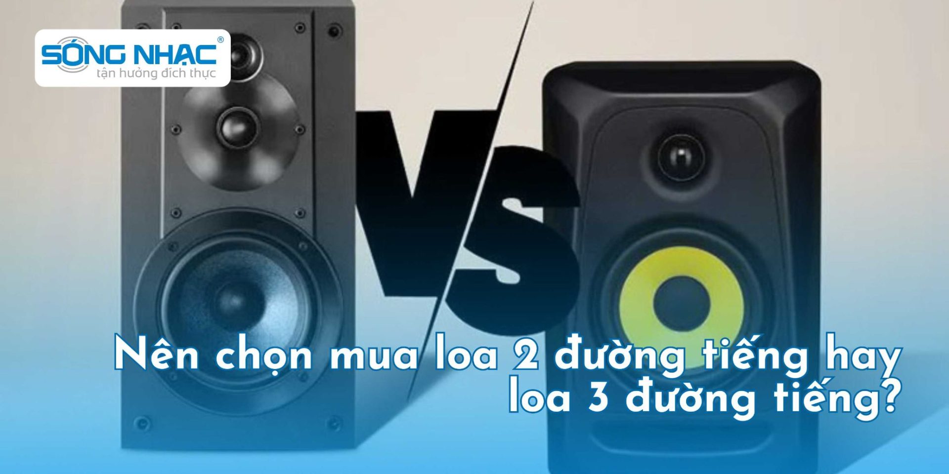 Nên chọn mua loa 2 đường tiếng hay loa 3 đường tiếng?