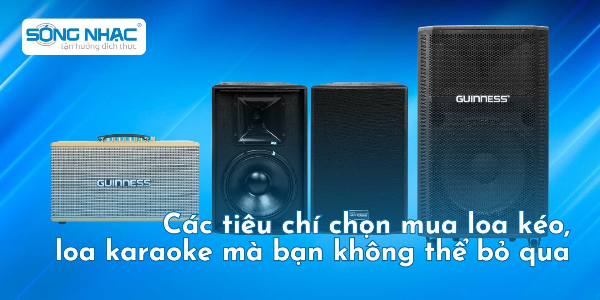 Các tiêu chí chọn mua loa kéo, loa karaoke mà bạn không thể bỏ qua
